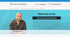 Desktop Screenshot of lifecoachperth.com
